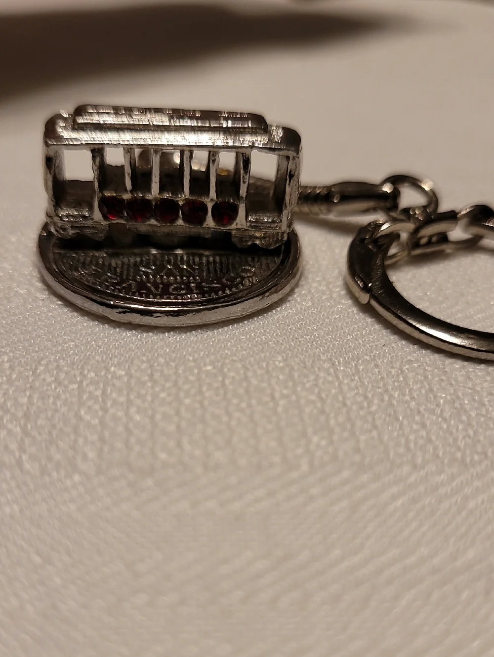 Vintage San Fransisco Cable Car Keychain
